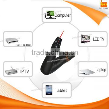 RF 2.4GHz USB Wireless Remote control Air Mouse Laser Pointer Presenter for HTPC Android TV Box