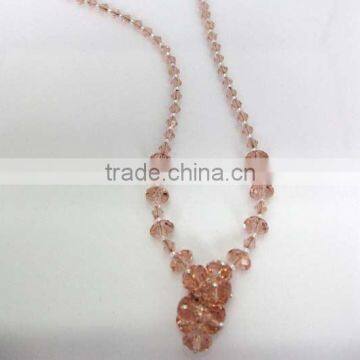 crystal necklace