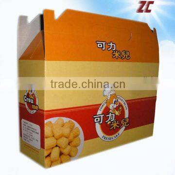 Customized Strong Corrugated Box for Food Packaging, Food Packing Box