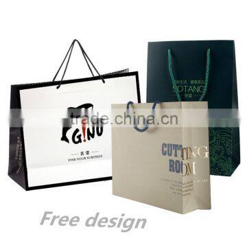 Big Size Elegant Virgin Material Unique Clothing Packaging Paper Bag