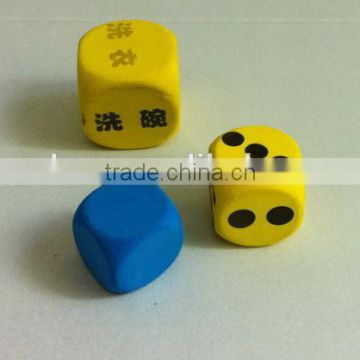 Super quality innovative giant foam polyhedral dice