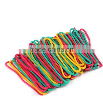 High Quality 43mm Colorful Elastic Nutural Silicone Rubber Band for Office