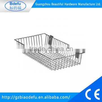 2015 Latest gift made in China wire basket for small items iron hanging storage wire baskets