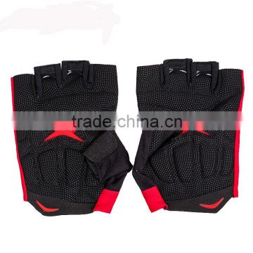 Unisex comfortable fast dry rubber pad cycling gloves