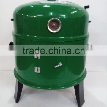 Deluxe Charcoal Smoker bbq Grill with available color