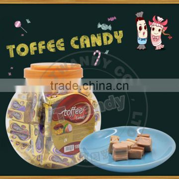 High quality three flavor toffee soft candy supplier