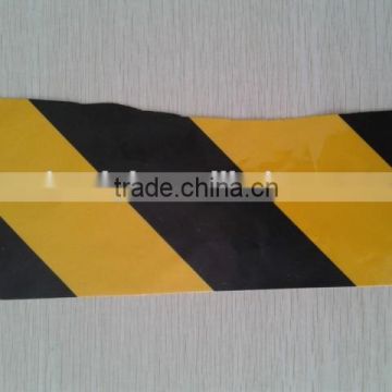 black and yellow color textured surface anti slip tape no sand