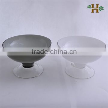 China Factory Modern Quality Colored Goblet Glass Bowl Vase