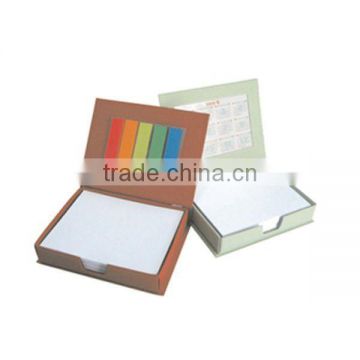 Plastic sticky notepad & memo pad