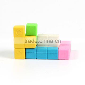 Colorful B-Trix shaped eraser