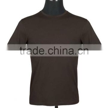 Custom t shirt China Ningbo 100%Cotton Black T shirt