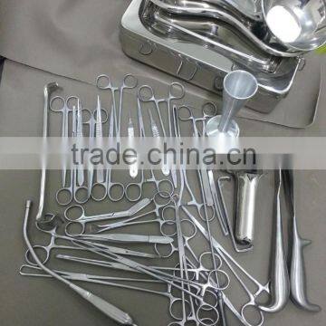 C-Section Cesarean Section Set OB/Gynecology Surgical Instruments 54 Pieces