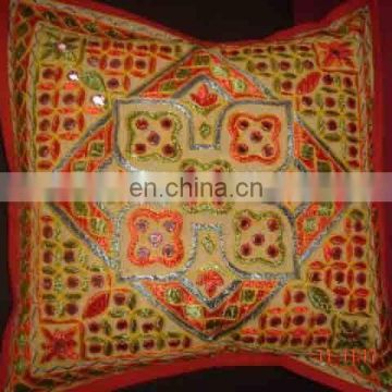 Sari Patchwork Cushion Cover,cushion cover embroidery design