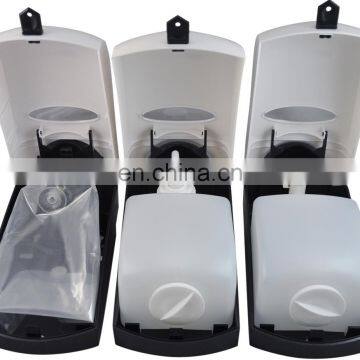 white abs wall mountable liquid soap dispenser for sanitation