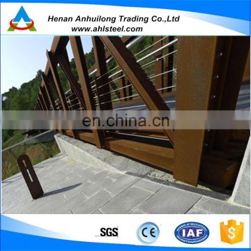 high quality weathering bridge structure a588 corten steel plate