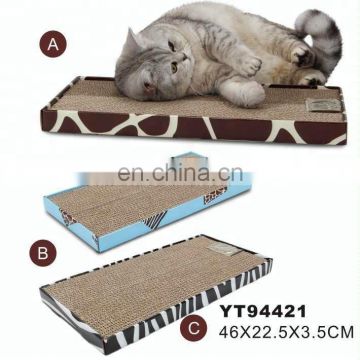 Customized Corrugated Cardboard Cat Scratchier Board
