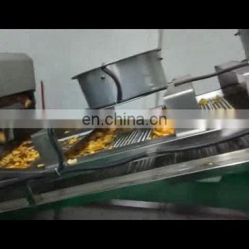Full- automatic Fried Potato Chips Production Line French Fries Making Machine