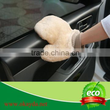 car wash mitt wool made in China