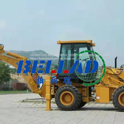 2022 NEW Hot selling   Mining Backhoe Tractor With Backhoe For Farm Use Mini Backhoe Loader