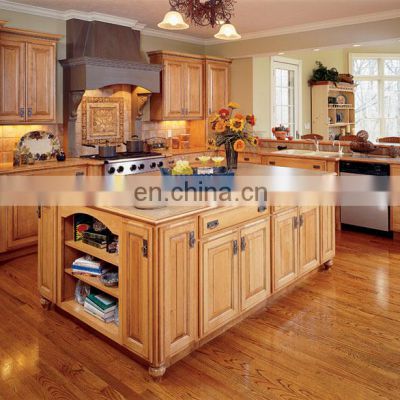 custom shaker  solid oak wood  pantry units  kitchen cupboards with doors and drawer fronts