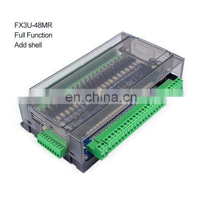 FX3U-48MR Full Function PLC Controller Board w/ RS485 Clock Shell PLC Controller 24 Input 24 Output High-Speed Counting