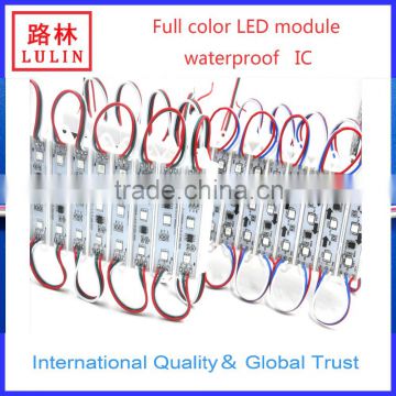 Full color with Ic waterproof led module with changeable color for luminous letters and decoration