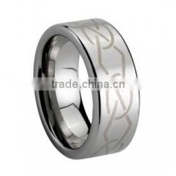 High quality tungsten Engagement ring