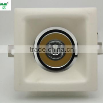 factory price CE ROHS 6w square cob led grille light