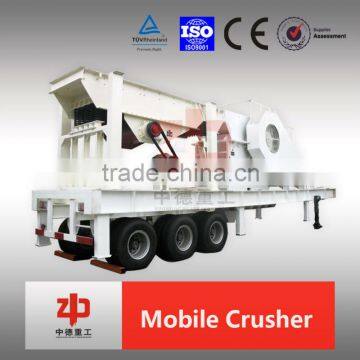 China Professional manufacture Mobile Crushing Plant with ISO,CE,TUV certification