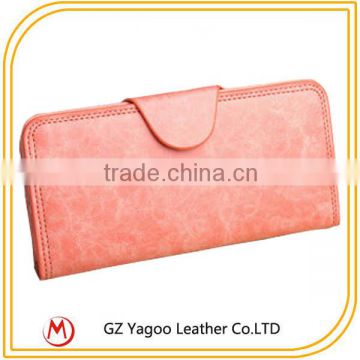 women fashion colorfur leather purse, wallet wholesale in guangzhou