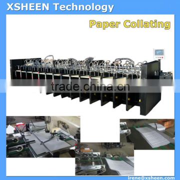 14 Heavy duty paper collator machine, heavy duty paper collator machine