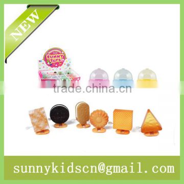 promotional wind up toy wind up cookie wind up biscuit capsule toy