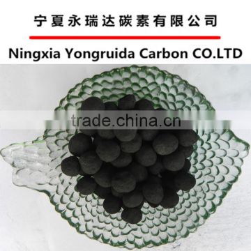 Coal based 900mg/g iodine value spherical activated carbon
