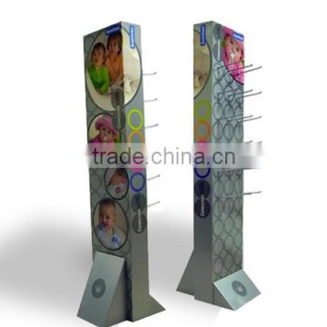 Retail Store Customized Cardboard Hook Display for Baby Product