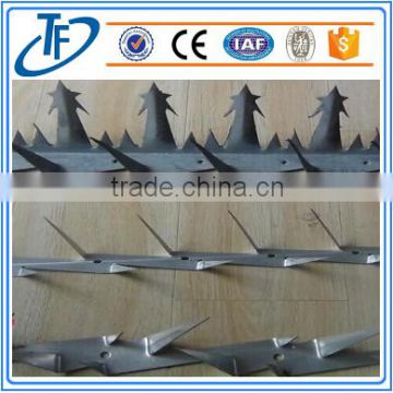 barbed wire fence/gi barbed wire/barbed wire razor wire mesh wall spike