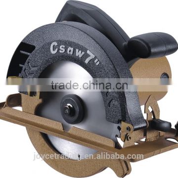 7" electric wood saw with plastic housing