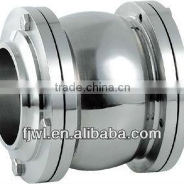 3 PC Flange Check Valve Stainless Steel Sanitary