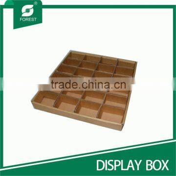 CUSTOM SPECIFICATION DISPLAY TRAY WITH PARTITION