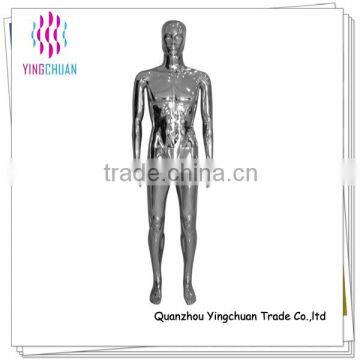 High quality silver chroming standing mannequin