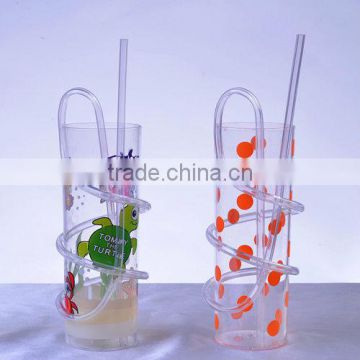 the high quality and competitive price Animal and Ghost plastic straw cup