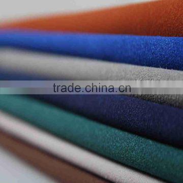 High quality cow leather cow split flocking fabric for shoes bags