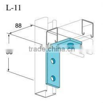 four hole channel angle fitting
