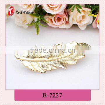 2016 Hot selling custom headpieces,2015 lady hair barrette,hair clip decoration