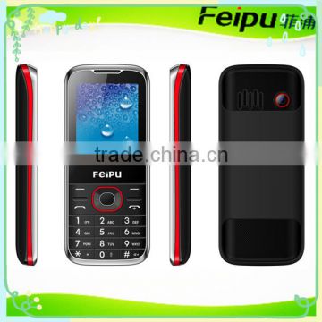 2.4 inch cheap feature GSM 800/850/1800/1900 zinc framwork dual sim feature mobile phone with big battery/bluetooth/bluetooth/FM