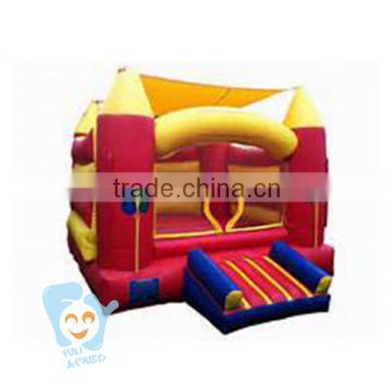 cheap 0.55mm pvc tarpaulin commercial inflatable bouncer for sale