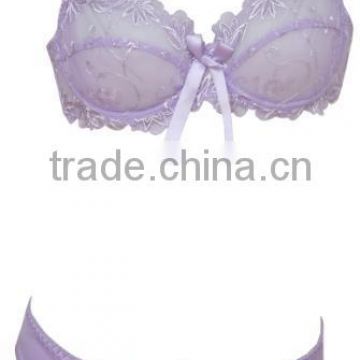 Woman underwear beautiful ultrathin bra set(FPY305)