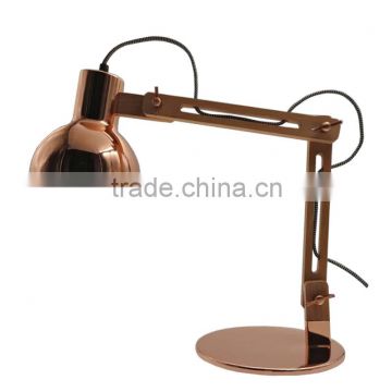Various color table lamp wood+metal material for your choice