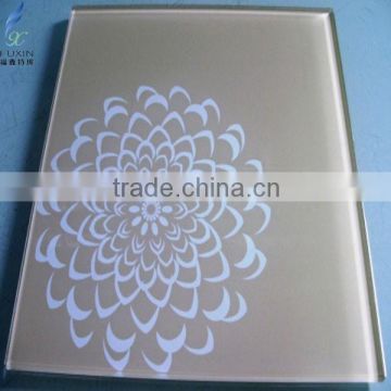 Decorative Silk Printing Partition Glass Manufaturer