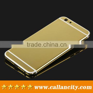 custom 24k gold for iphone 6s housing back cover