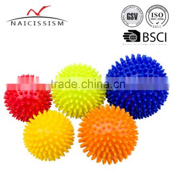 blue various sizes spiky massage ball